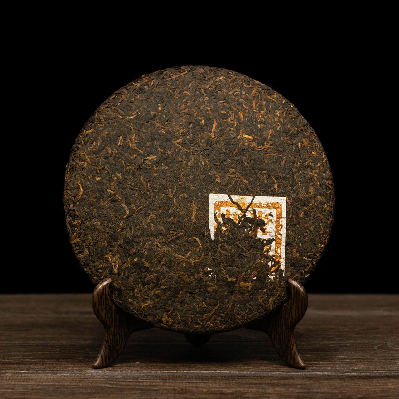 Шу Пуер "Володар Бань Чжану" 357 грам 2008 рік, Фото Шу Пуер "Володар Бань Чжану" 357 грам 2008 рік, Картинка