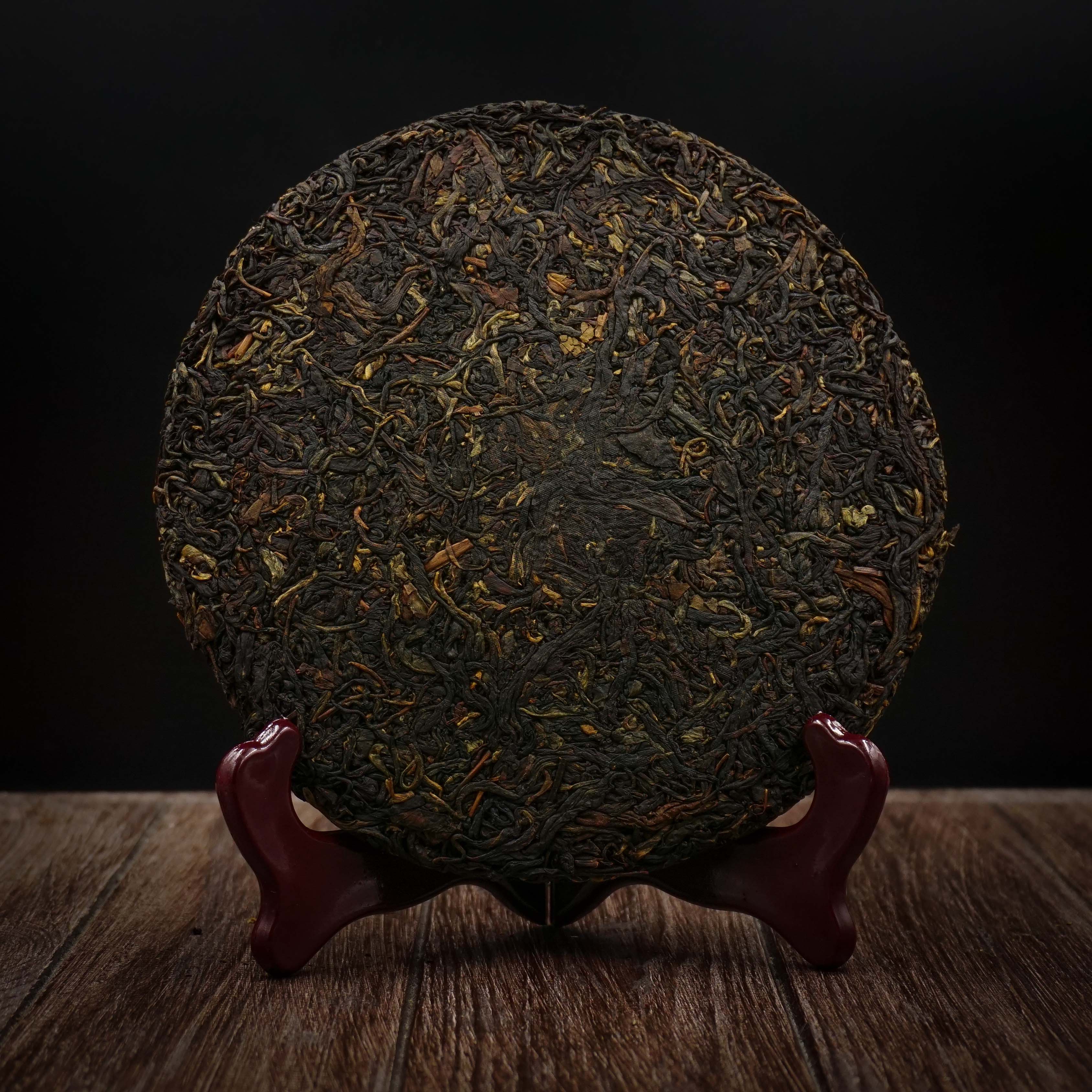 Шу Пуер з червоним чаєм "Гушу" 357 грам 2021 рік, Картинка