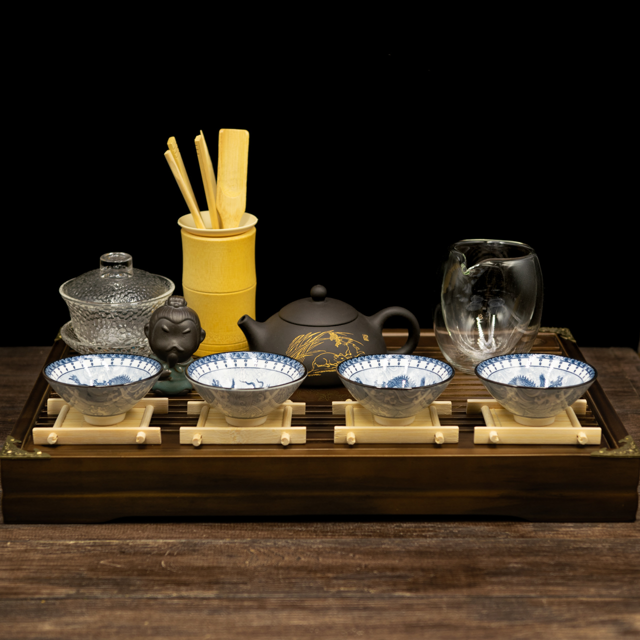 Чайна церемонія "Джин Шу" на 4 персони, Фото Чайна церемонія "Джин Шу" на 4 персони, Картинка