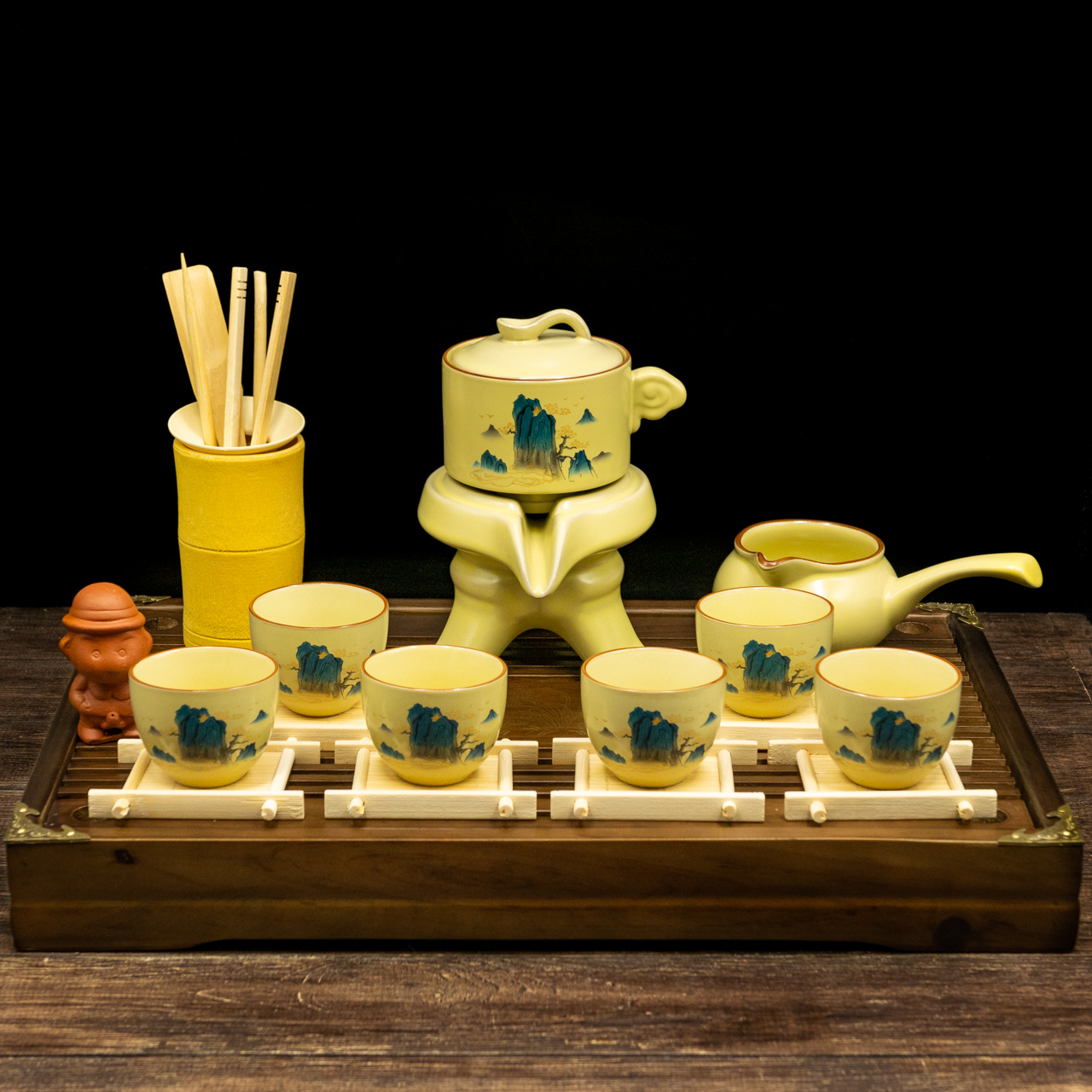 Чайна церемонія "Юнь Хе" на 6 персон, Картинка