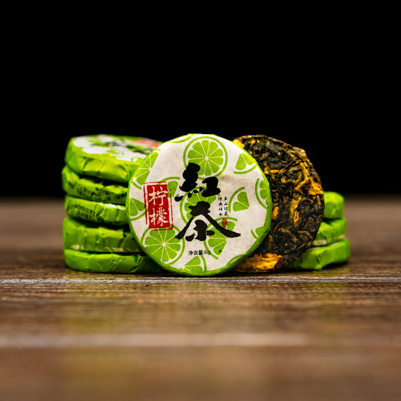 Червоний чай з лимоном 10 шт по 6 грам, Картинка