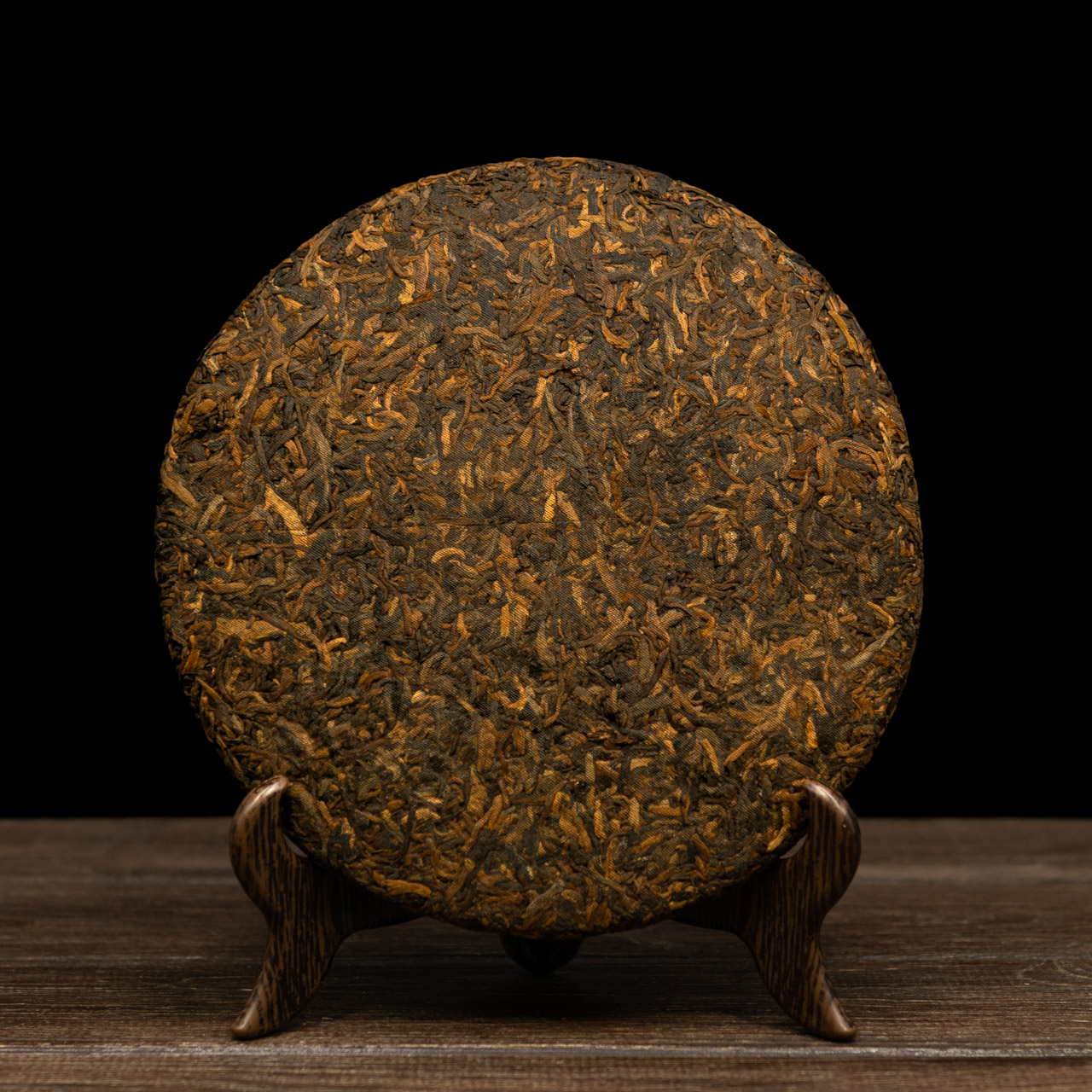 Шу Пуер "Золотий Джин Ю" 357 грам 2021 рік, Картинка