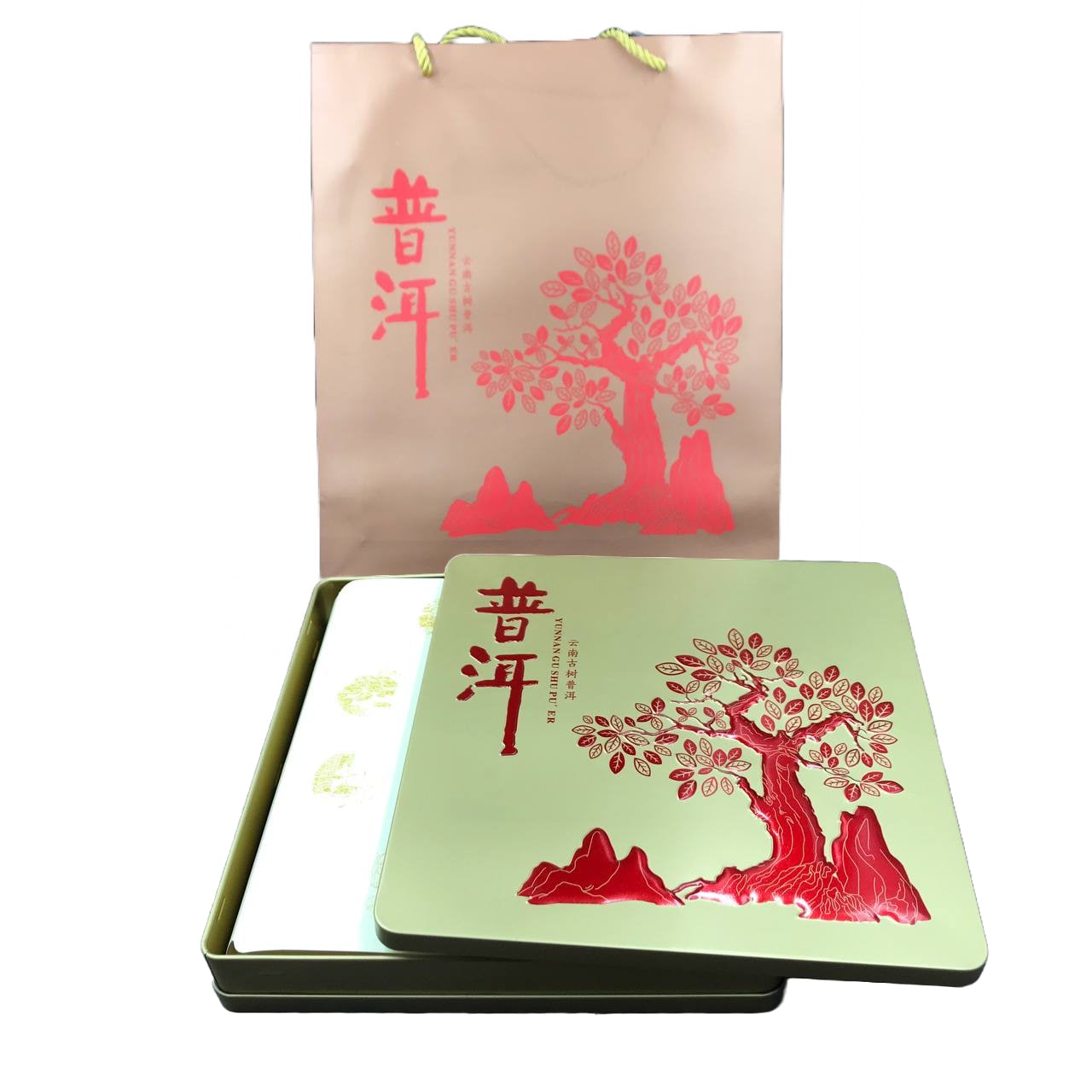 Подарунковий набір чаю Те Гуань Інь, Да Хун Пао, Шу Пуер 250 грам, Фото Подарунковий набір чаю Те Гуань Інь, Да Хун Пао, Шу Пуер 250 грам, Картинка