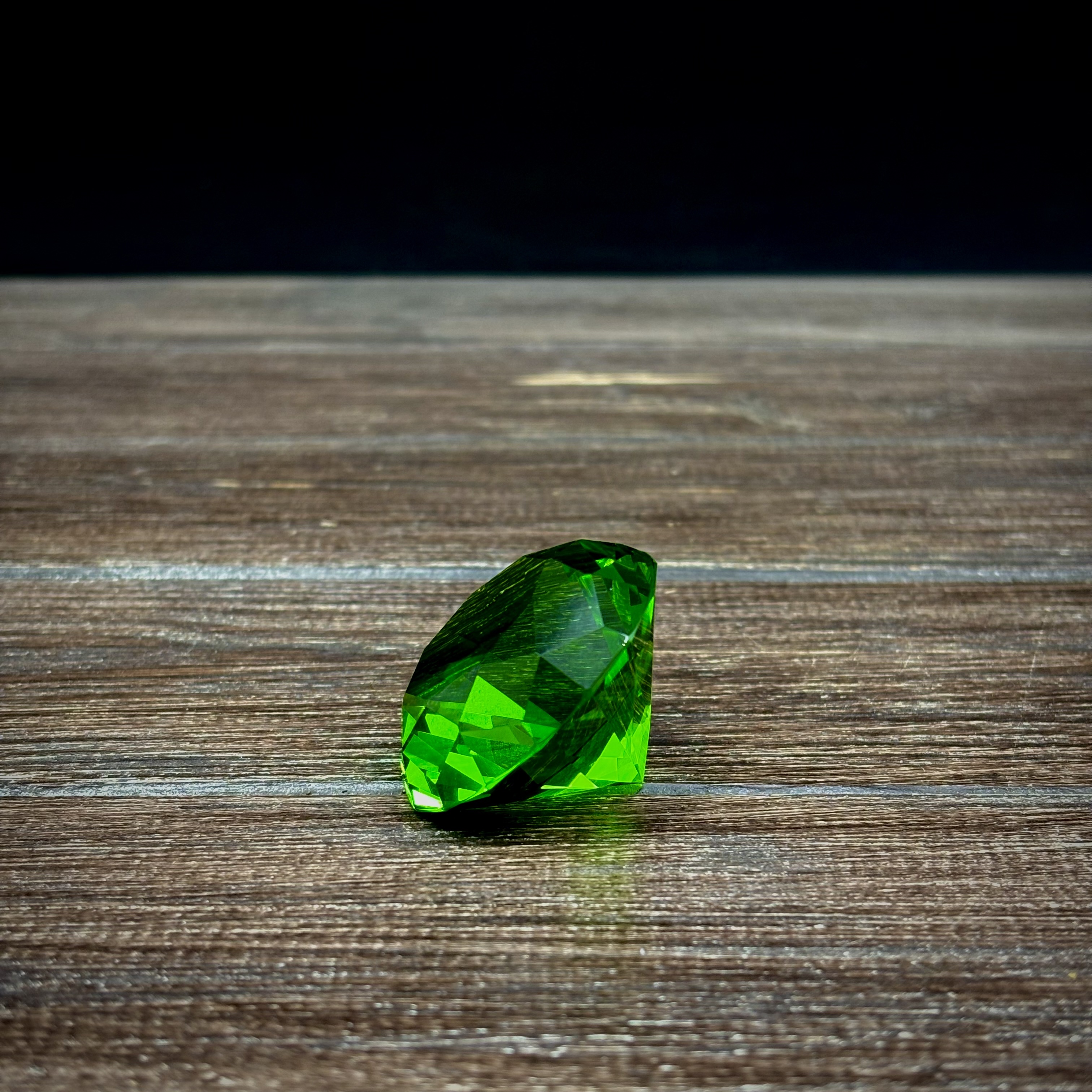 Фигурка для чайной церемонии «Кристалл» зелёный, Картинка