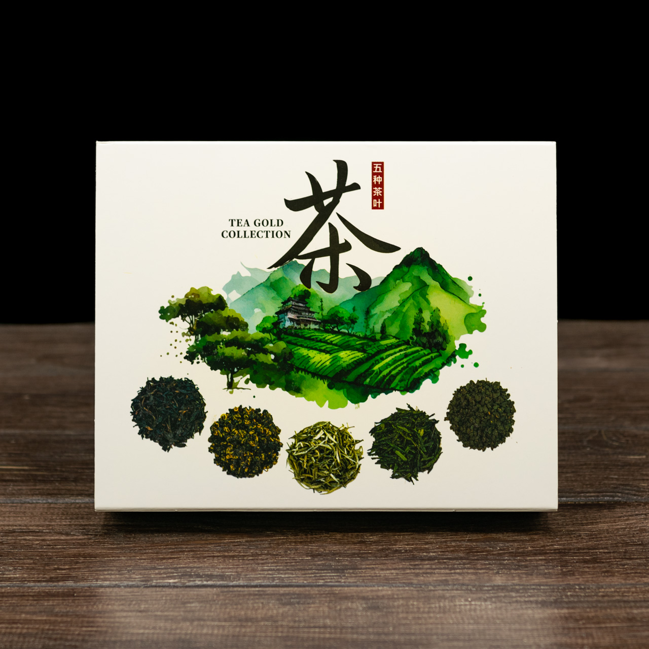 Подарочный набор китайского чая «Пять стихий» , Фото Подарочный набор китайского чая «Пять стихий» , Картинка