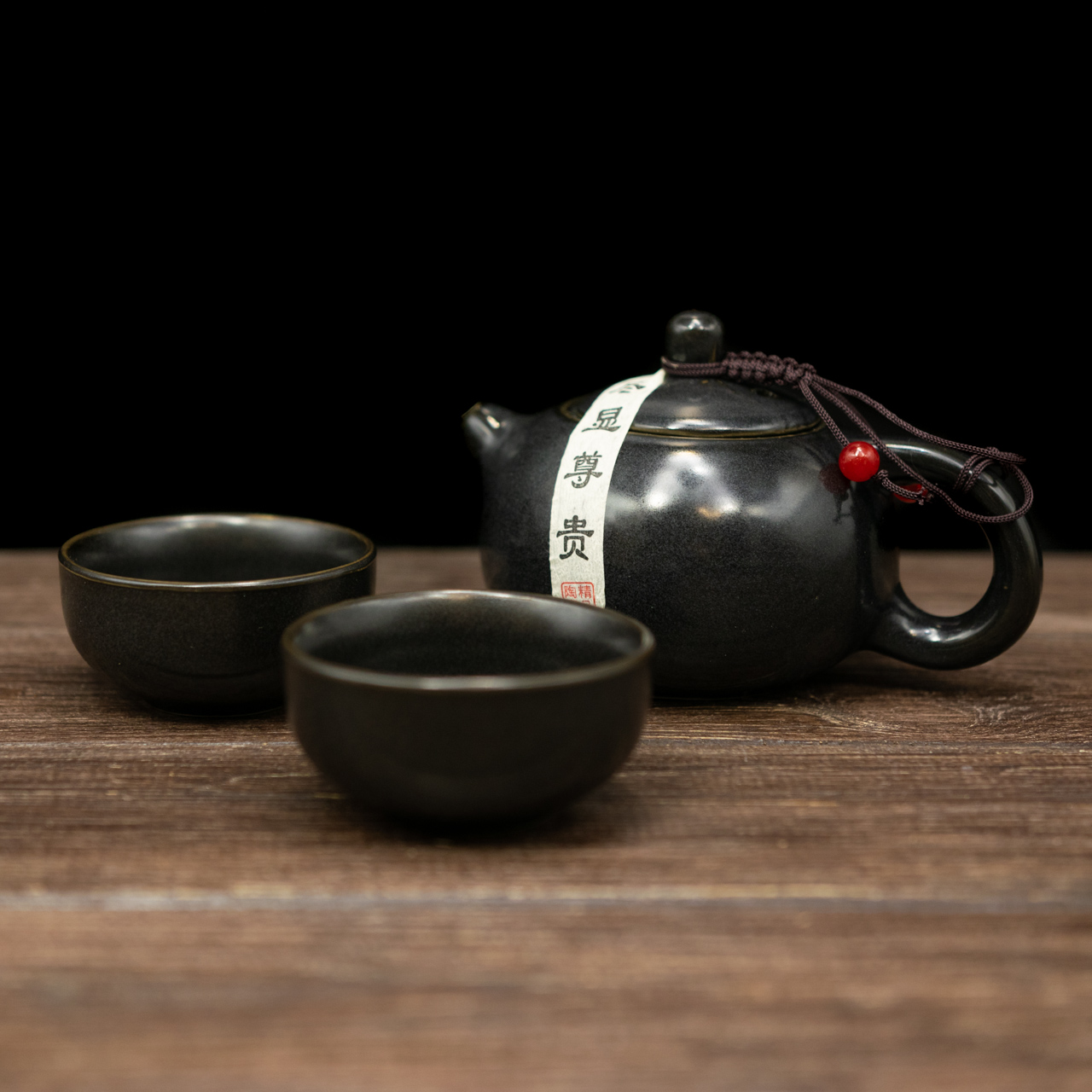 Набір посуду чайник і дві піали, Картинка