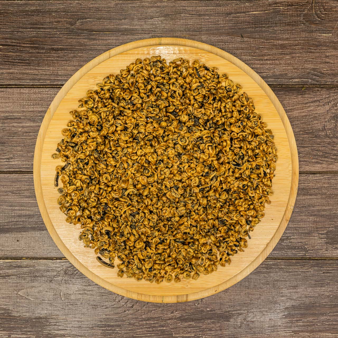 Червоний чай Дянь Хун "Золотий равлик" 50 грам, Фото Червоний чай Дянь Хун "Золотий равлик" 50 грам, Картинка