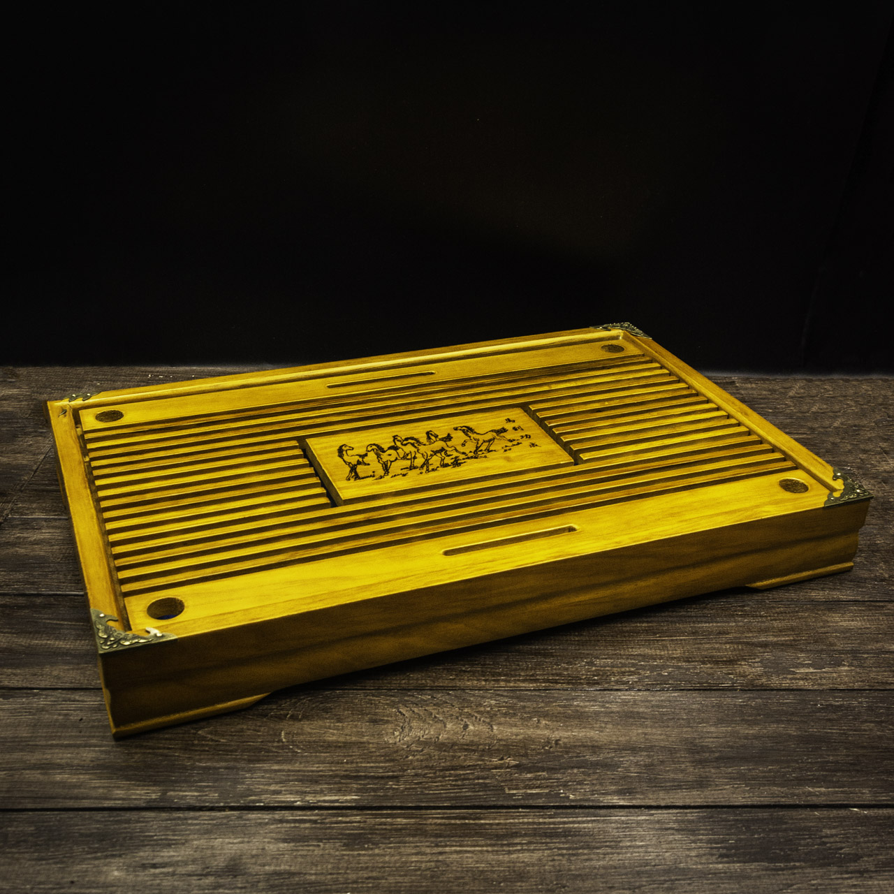 Чабань з піддоном (світла) 43х28х5,5 см, Фото Чабань з піддоном (світла) 43х28х5,5 см, Картинка