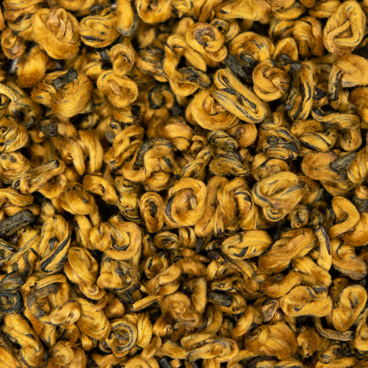 Червоний чай Дянь Хун "Золотий равлик" 50 грам, Фото Червоний чай Дянь Хун "Золотий равлик" 50 грам, Картинка