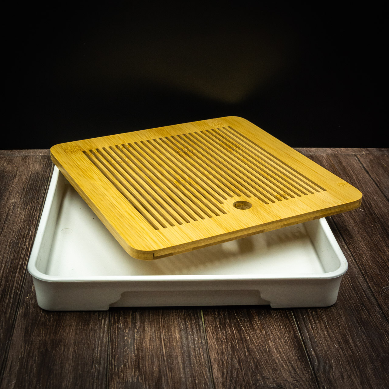 Чабань (біла) 28х28х3 см, Картинка