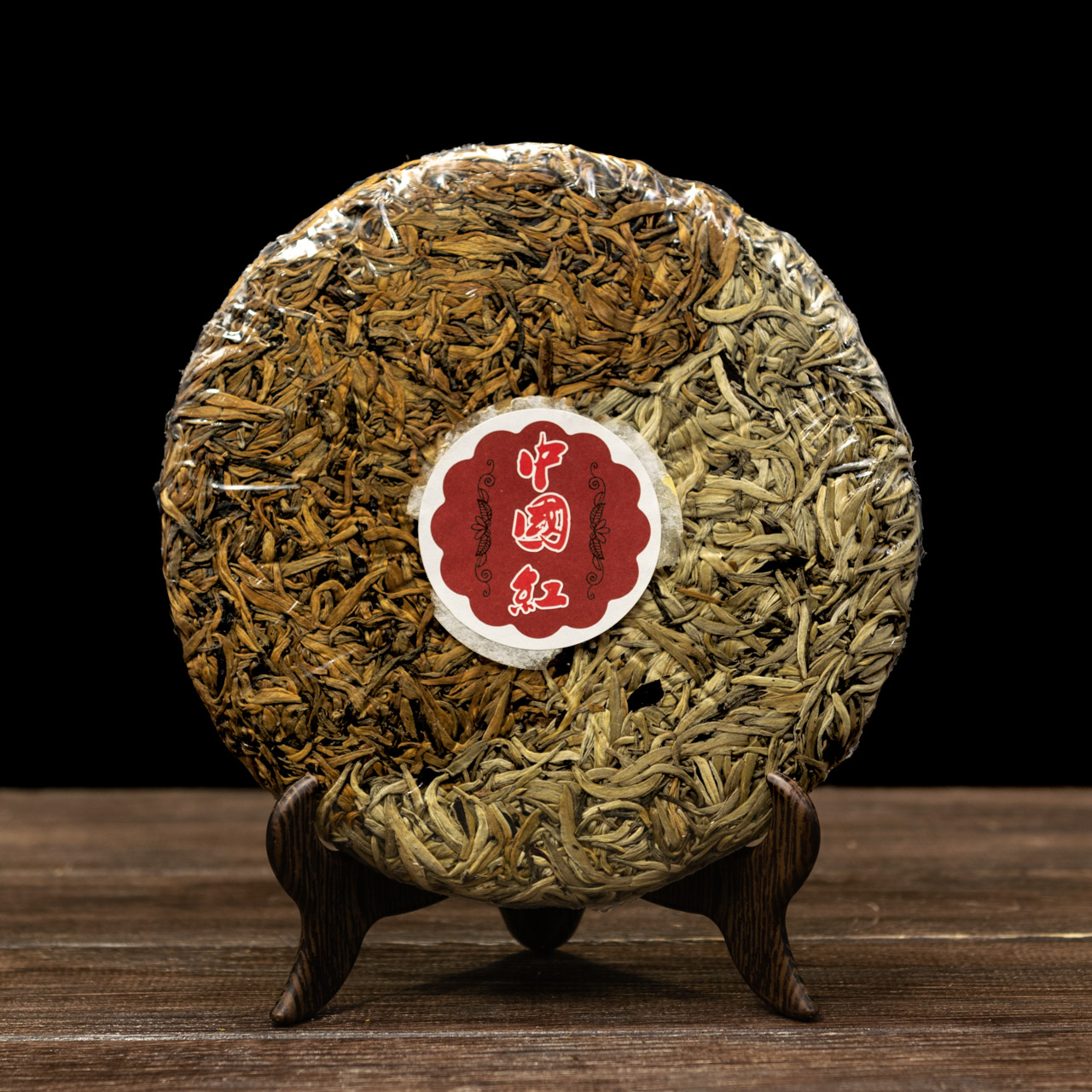 Пуер "Лао Байхао Дянь Хун" 357 грам, Картинка