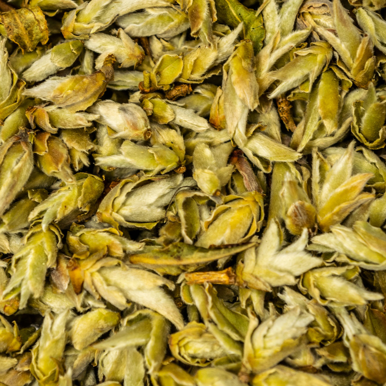 Білий Пуер "Люй Я Бао" пуерні бруньки 50 грам, Картинка