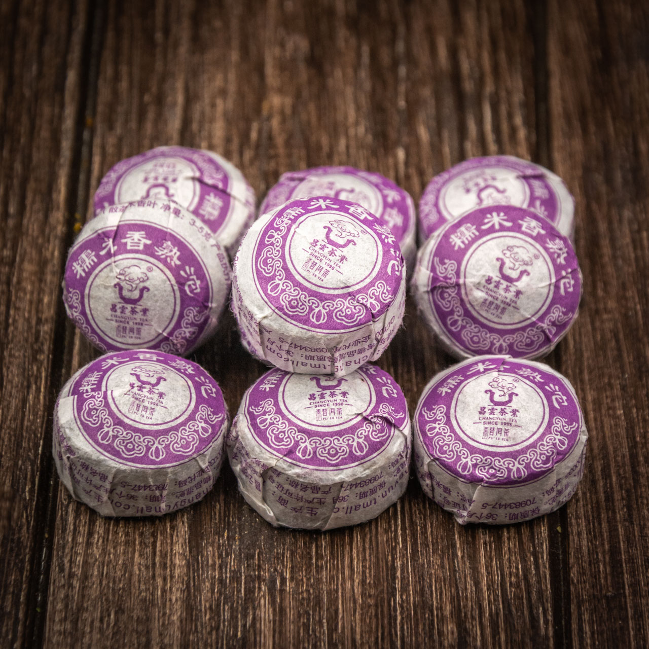 Шу Пуер Міні Точа Роза 5 грам 2011 рік, Картинка