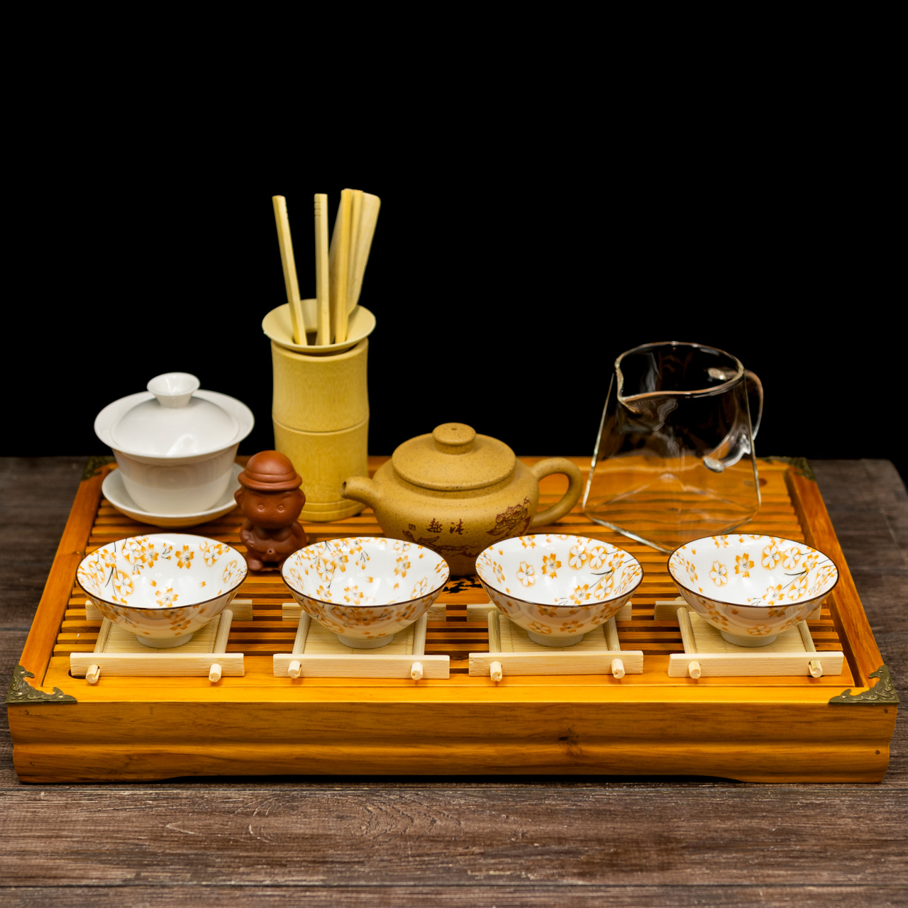 Набір посуду для чайної церемонії на 4 персони, Фото Набір посуду для чайної церемонії на 4 персони, Картинка