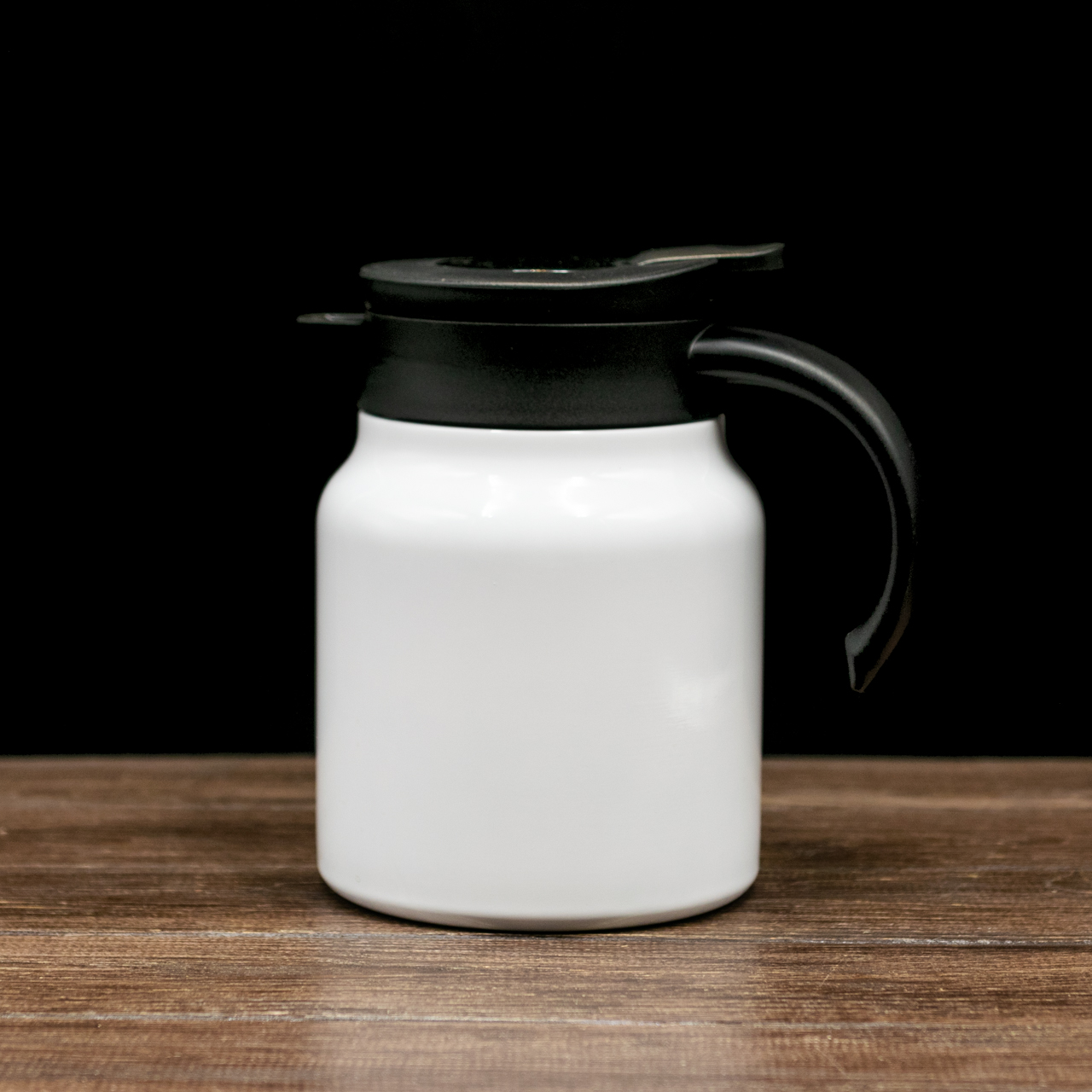 Термос з індикатором температури (білий) 1 л, Картинка