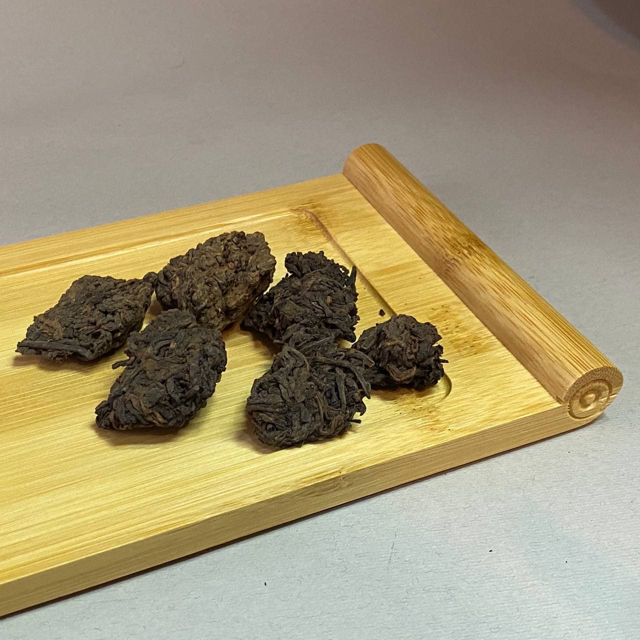 Шу Пуер "Лао-Ча Тоу" 50 грам 2012 рік, Фото Шу Пуер "Лао-Ча Тоу" 50 грам 2012 рік, Картинка