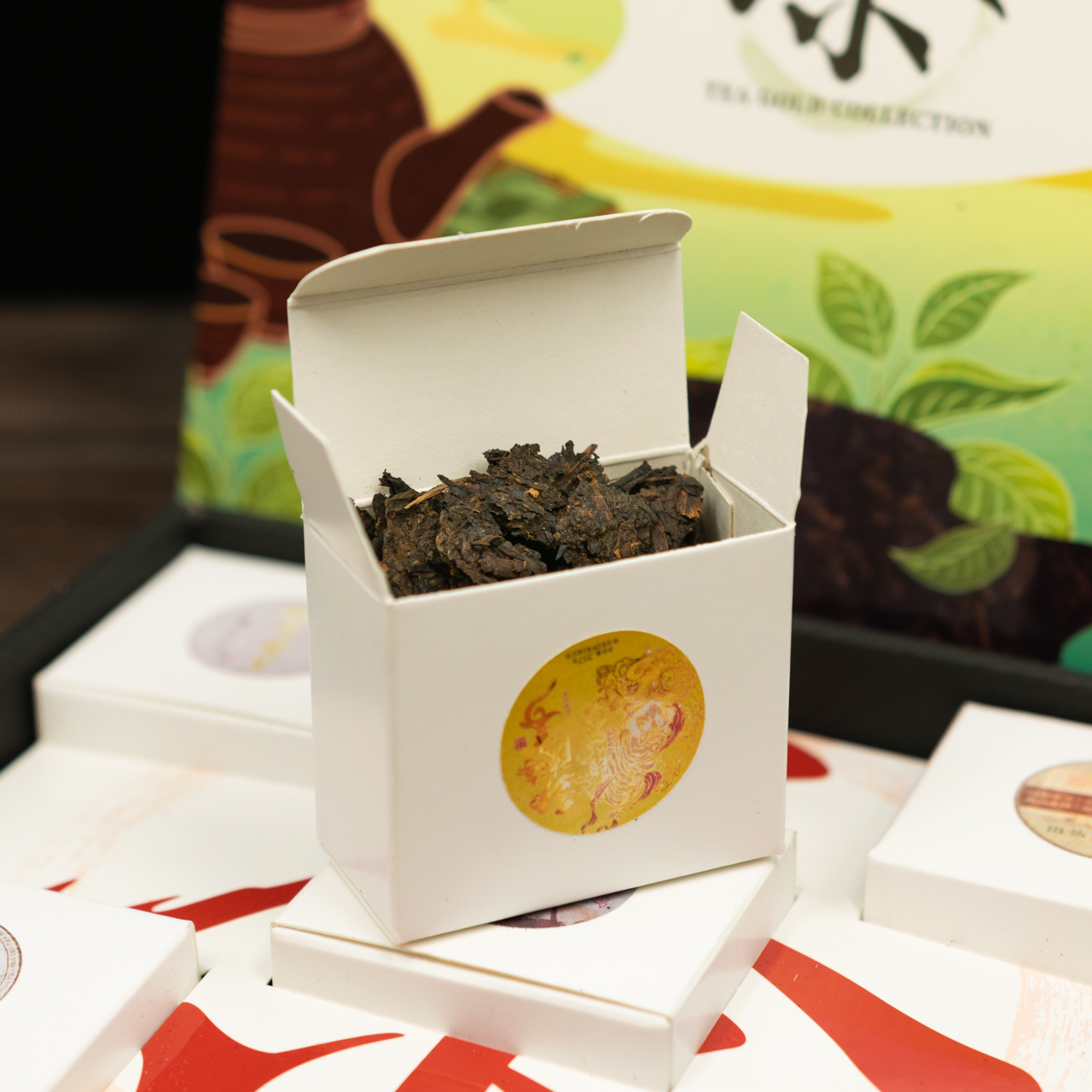 Чайный набор китайского чая Шу + Шен пуэр 10 видов, Фото Чайный набор китайского чая Шу + Шен пуэр 10 видов, Картинка