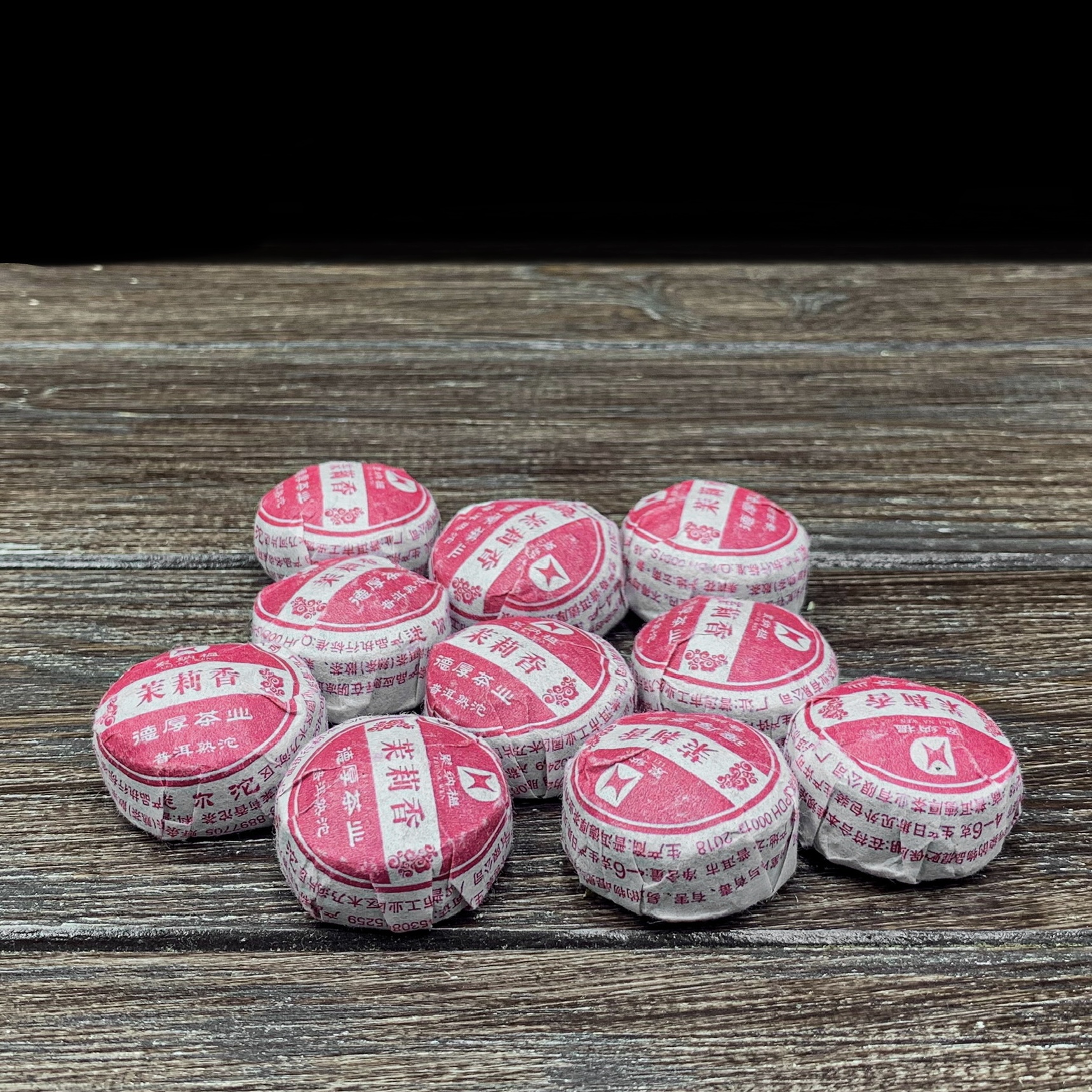 Шу Пуэр с жасмином 10 штук, Картинка