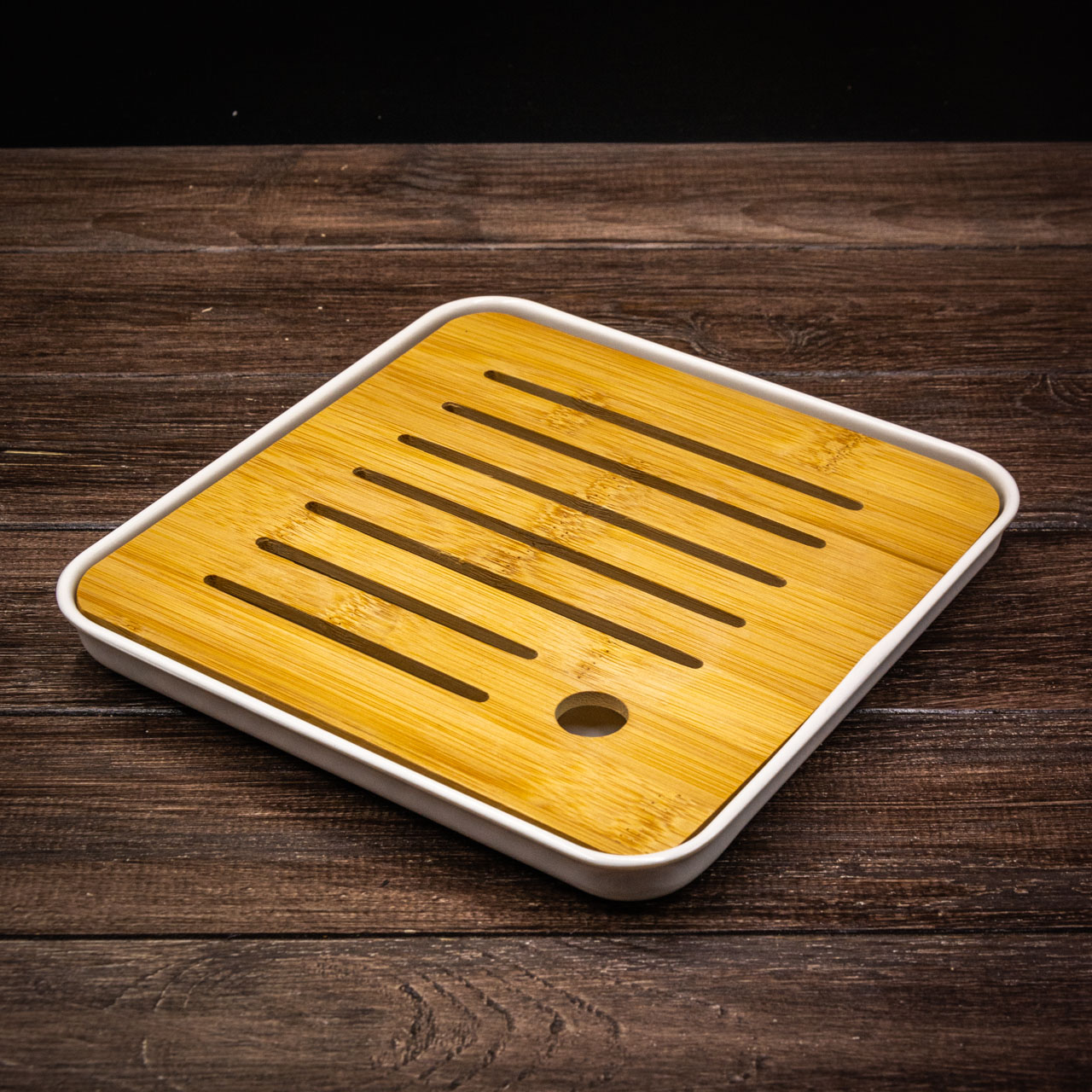 Чабань (біла) 20х20х2,5 см, Картинка