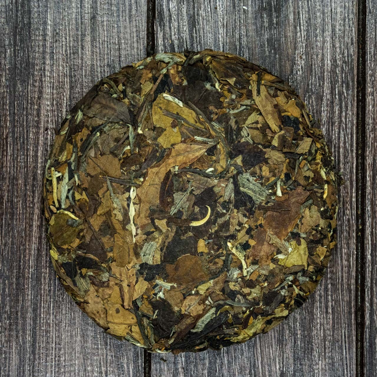 Білий Пуер "Bai shizi" Менхай 100 грам 2021 рік, Картинка