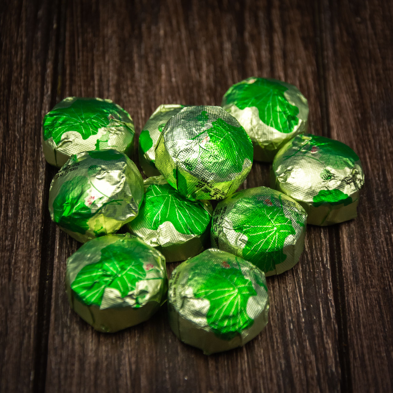 Шу Пуер з лотосом 10 штук по 5 грам, Картинка