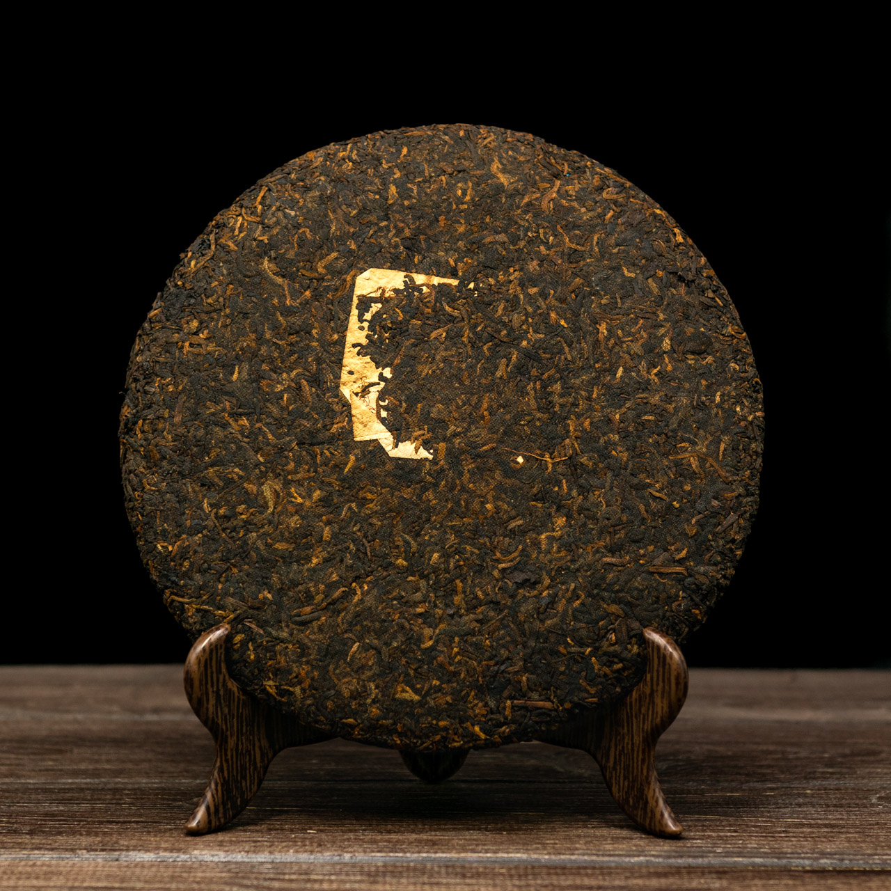 Шу Пуер "П'ять селищ Біндао" 357 грам 2008 рік, Картинка