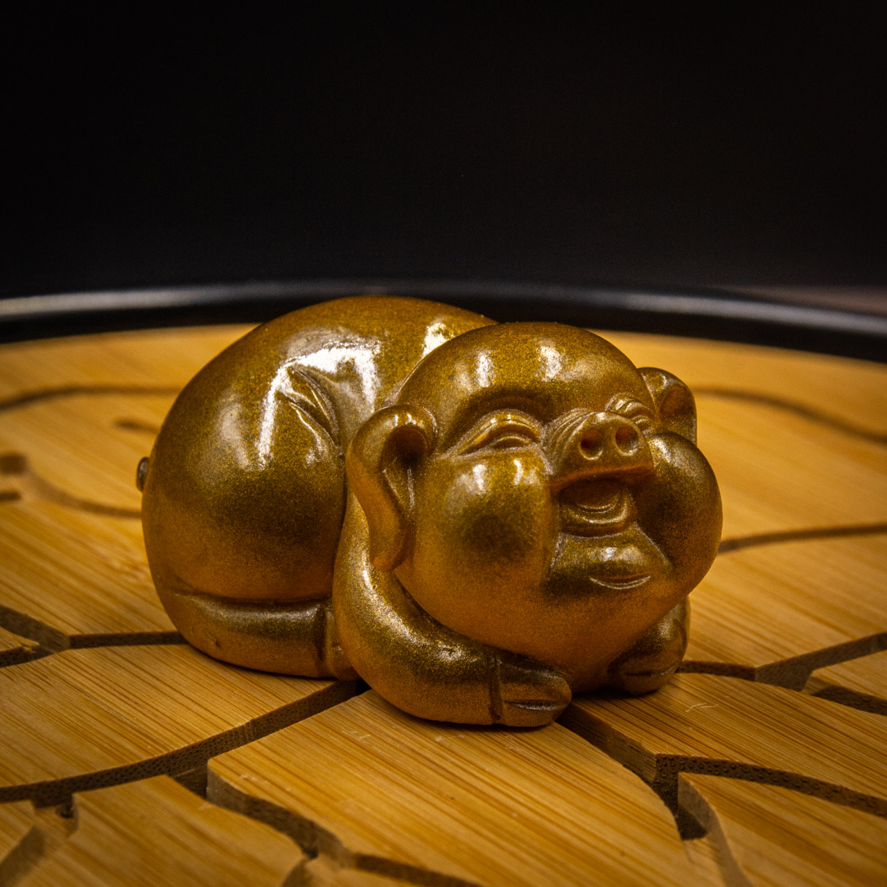 Термо-фігурка для чайної церемонії "Свиня", Картинка