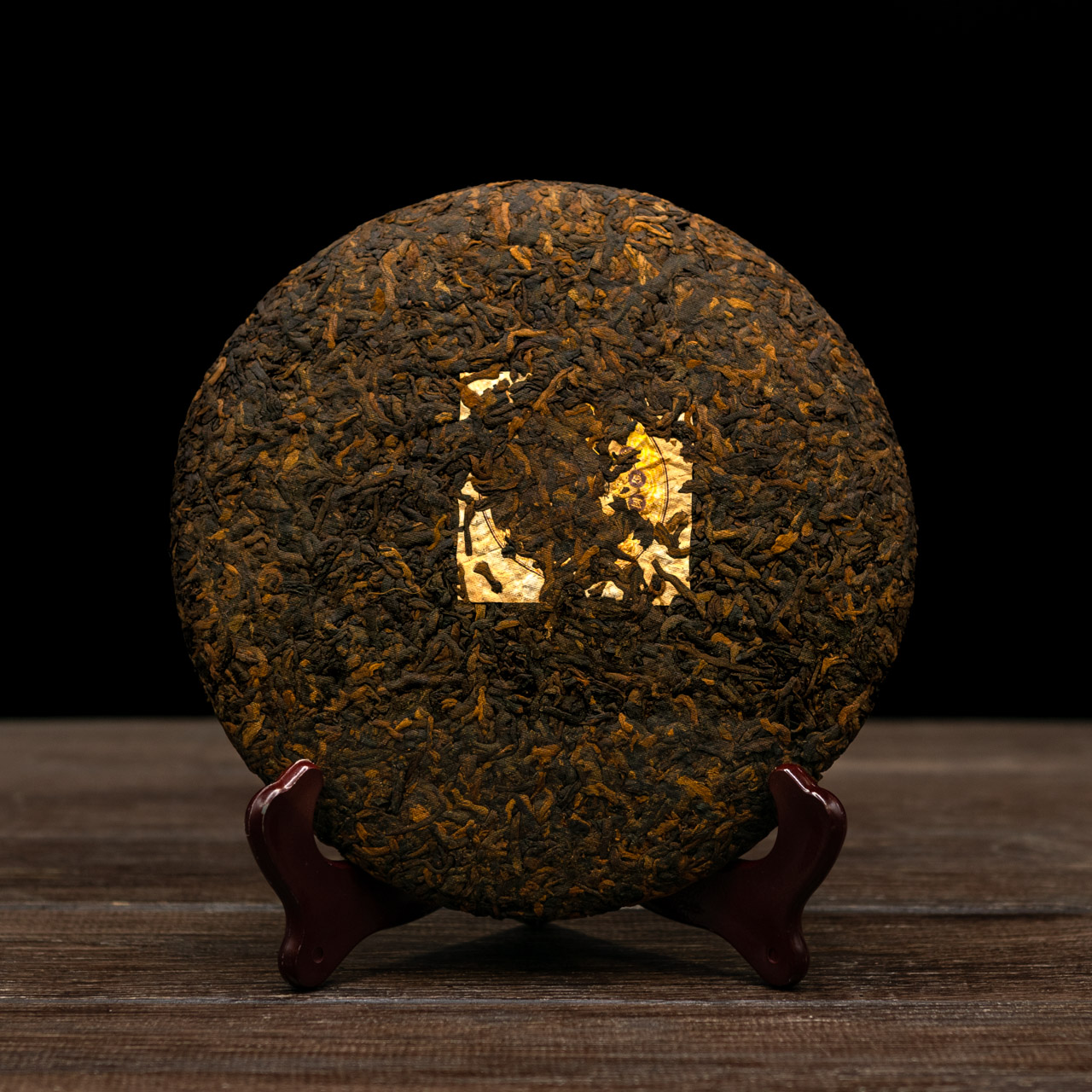 Шу Пуэр "Цзинь Чжэн Бай Лянь" 357 грамм 2015 год, Картинка