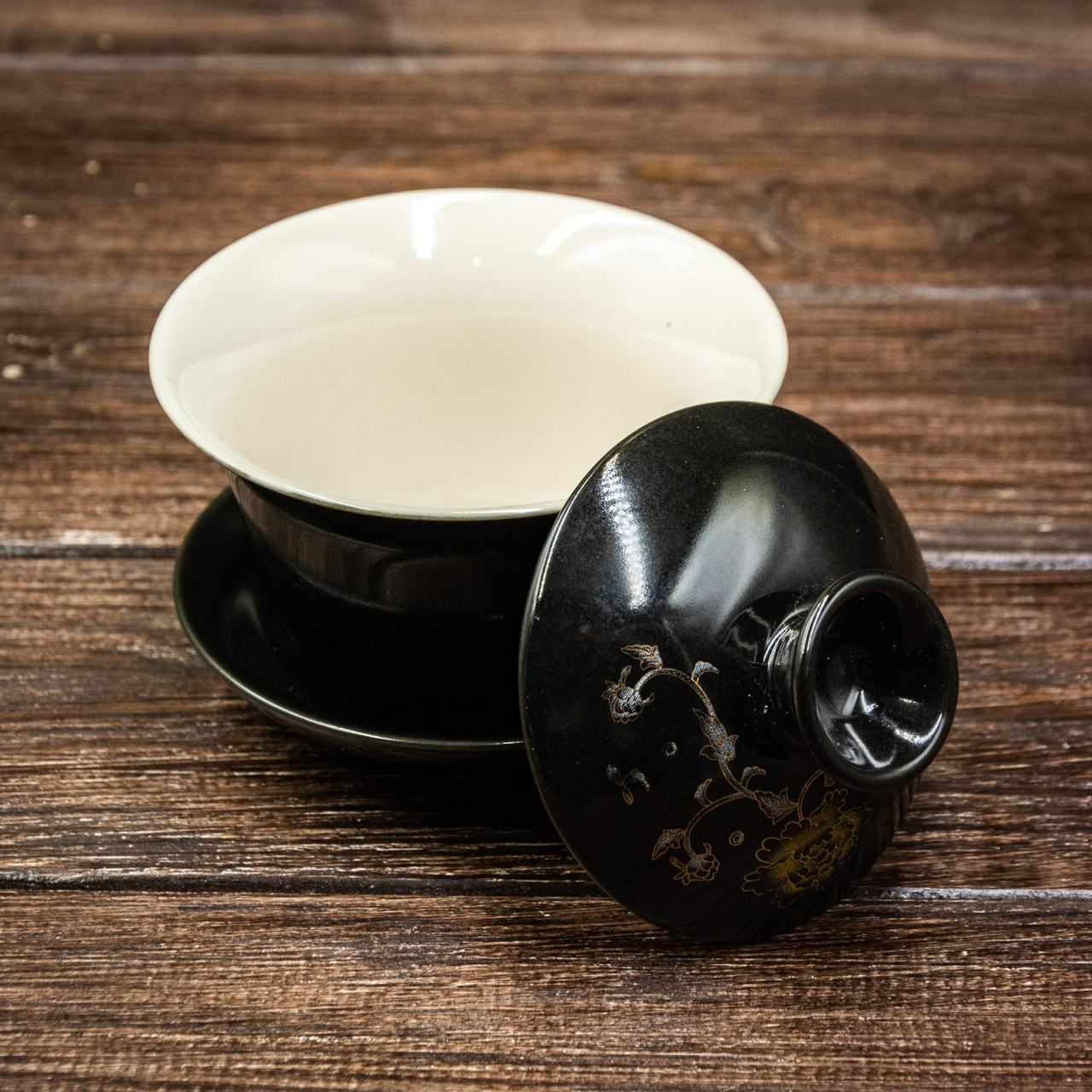 Гайвань порцелянова (чорна) 120 мл, Картинка