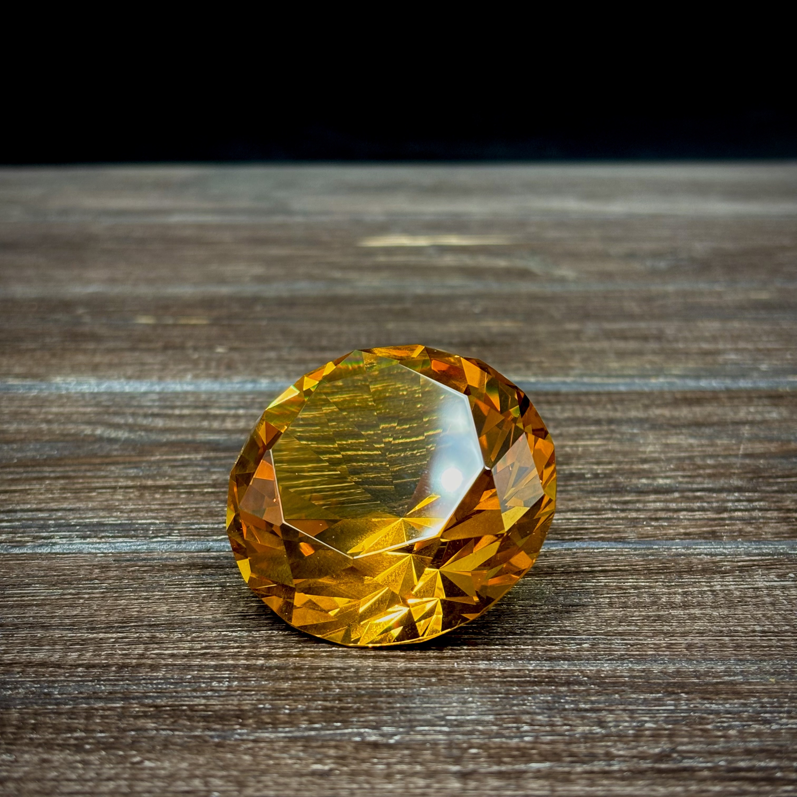 Фигурка для чайной церемонии «Кристалл» жёлтый, Картинка