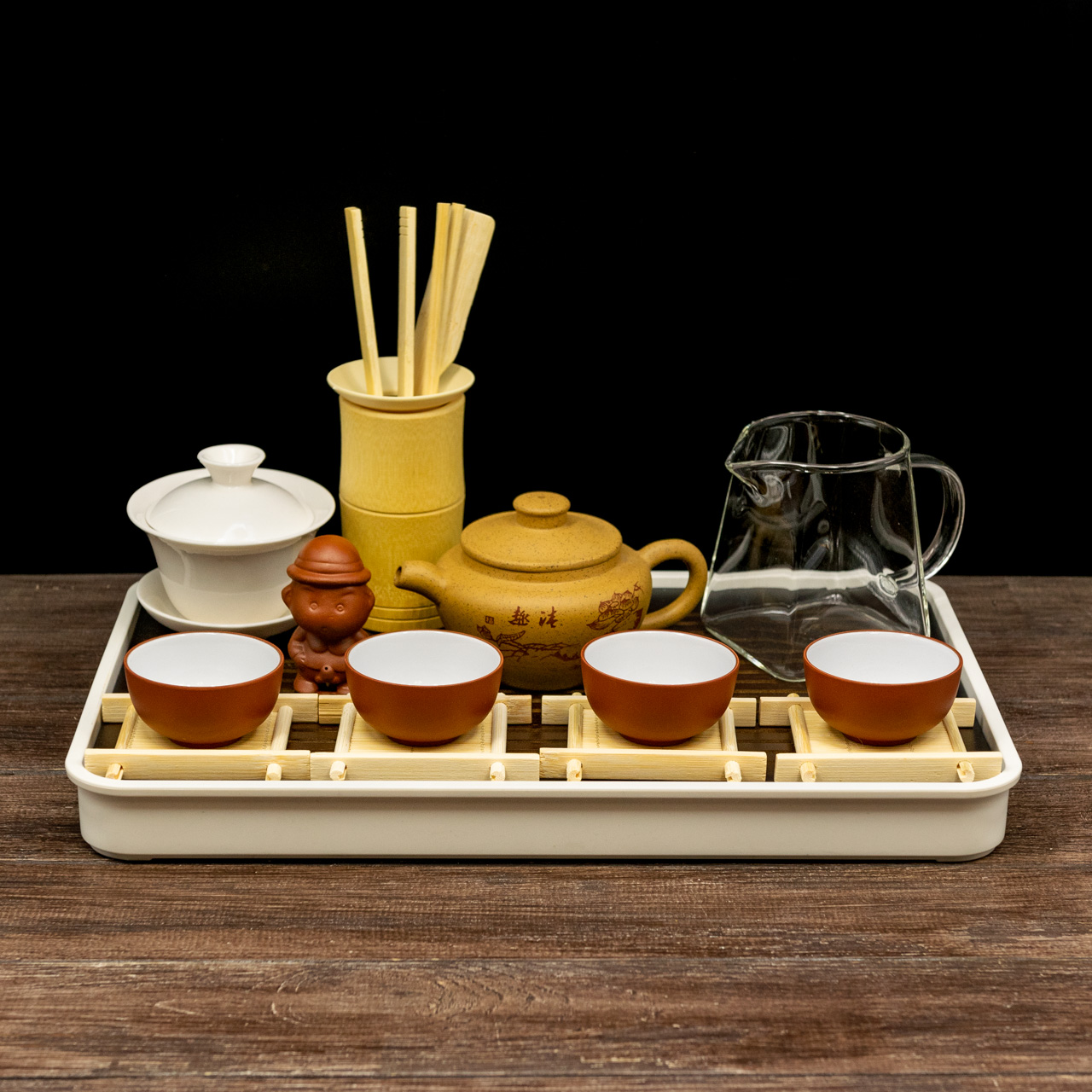 Набір посуду для чайної церемонії на 4 персони, Фото Набір посуду для чайної церемонії на 4 персони, Картинка