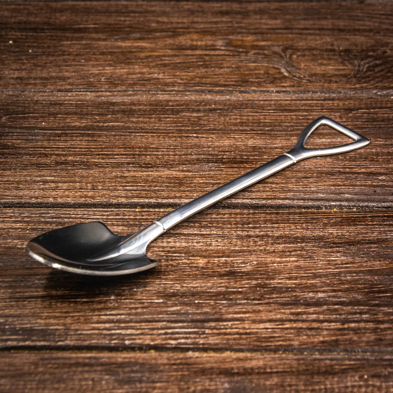 Чайная ложка металическая, Картинка