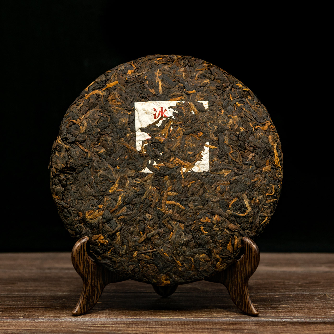 Шу Пуер "Сім синів Біндао" 357 грам 2012 рік, Картинка