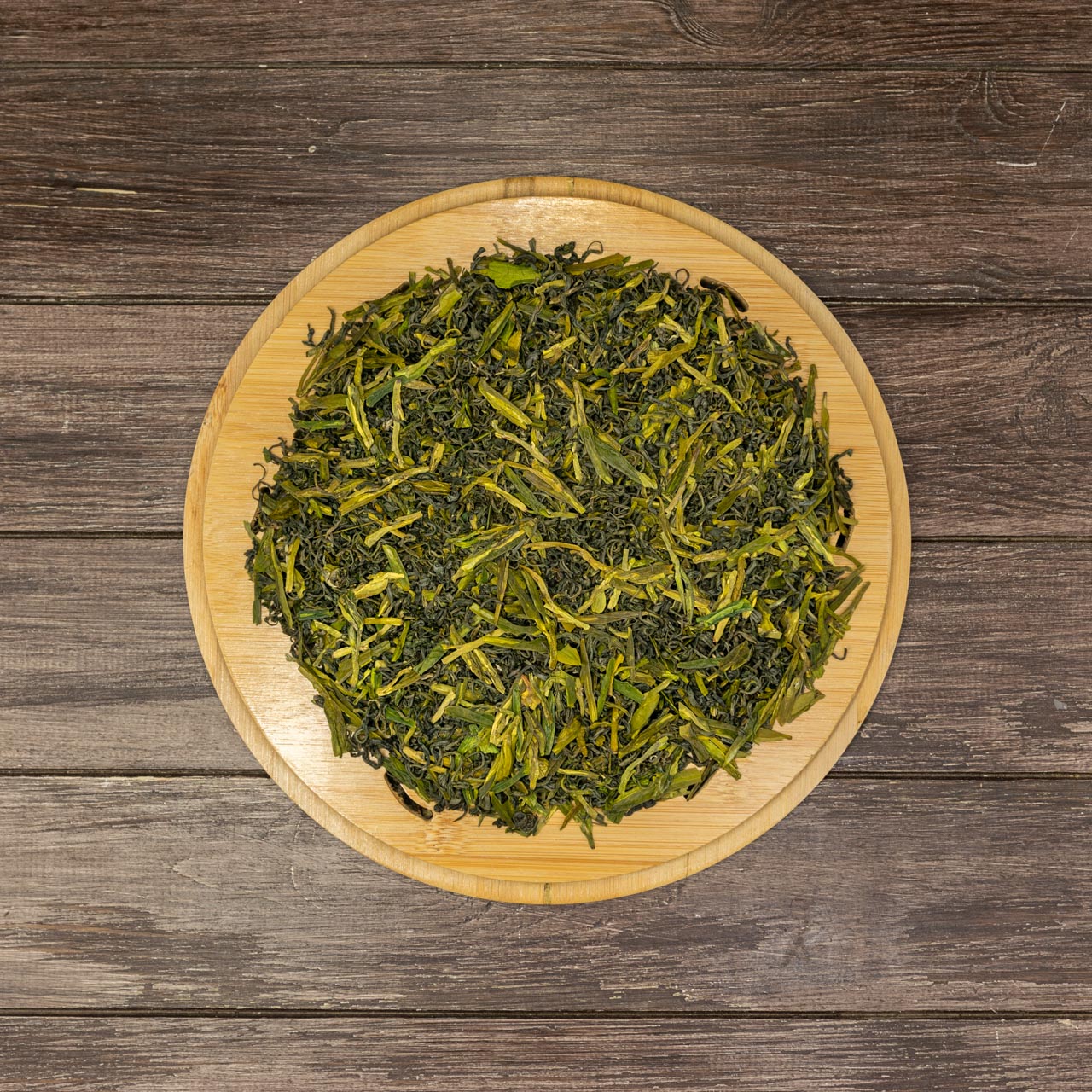 Зелений чай Мао Цьєн з додаванням Лунцзину 50 грам, Картинка