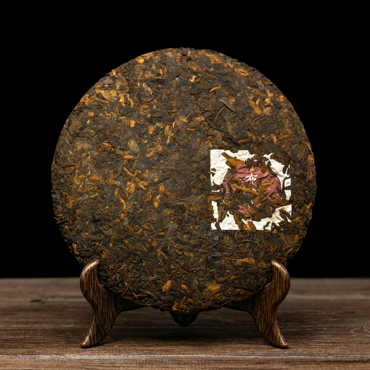 Шу Пуер "Бу Лан Шань" 357 грам 2016 рік, Картинка