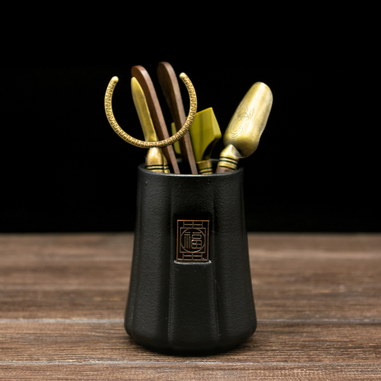 Набір інструментів для чайної церемонії, Картинка