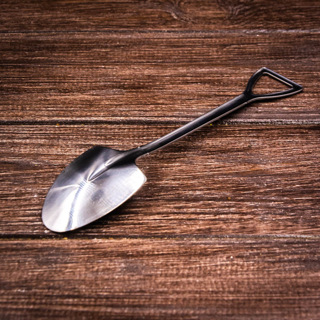 Чайная ложка металическая, Картинка